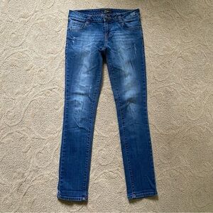 Southpole Jeans Womens Size 5 Low Rise Distressed Denim Skater Y2K Hip-hop 30x30